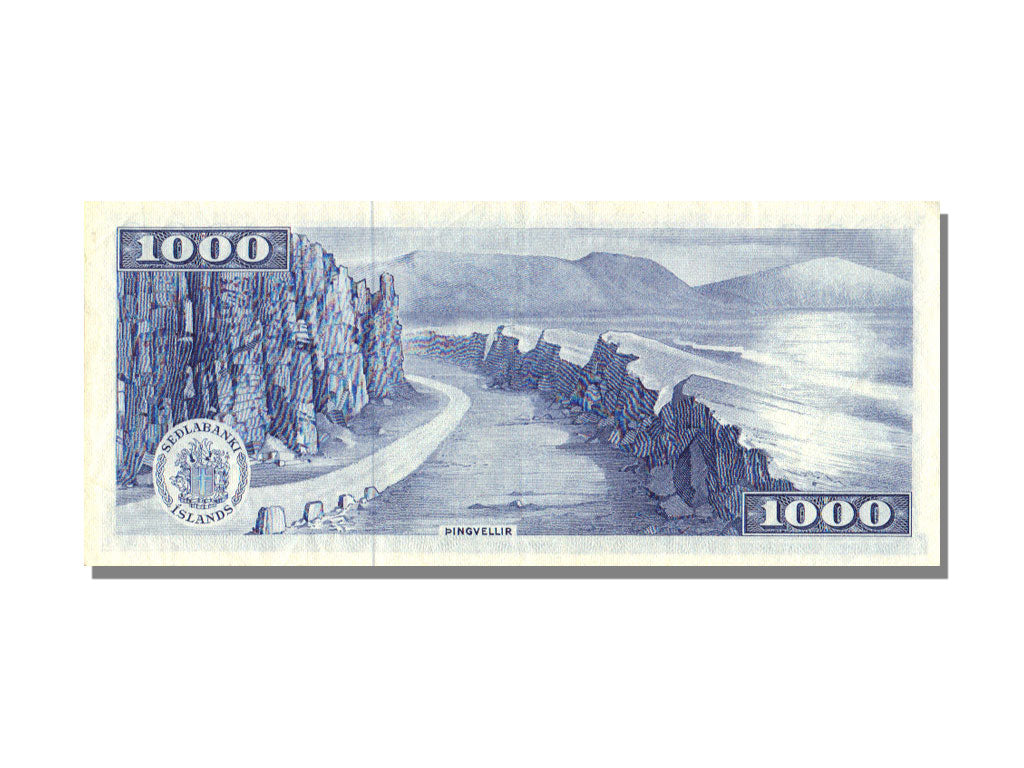 Iceland, 1000 Krónur, 1961, KM #46a, 1961-03-29, UNC(60-62), EA