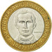 Moneta, Republika Dominikany, 5 Pesos, 1997, VF(30-35), Bimetaliczny, KM:88