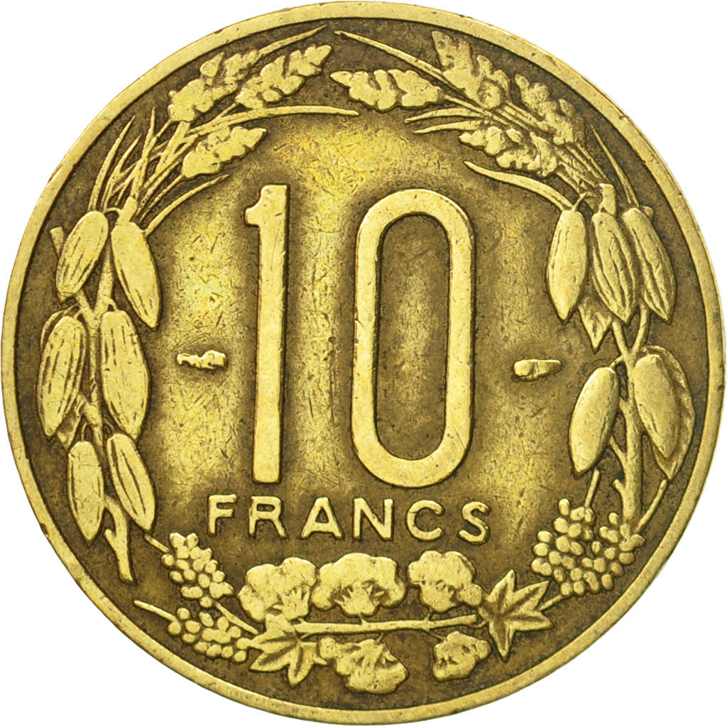 Moneta, Camerun, 10 Francs, 1958, Paris, BB+, Alluminio-bronzo, KM:11