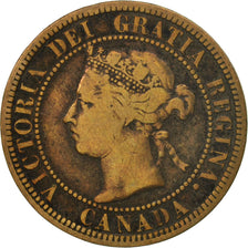 Coin, Canada, Victoria, Cent, 1882, Royal Canadian Mint, VF(30-35), Bronze, KM:7
