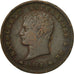 Monnaie, États italiens, KINGDOM OF NAPOLEON, Napoleon I, Soldo, 1813, Milan