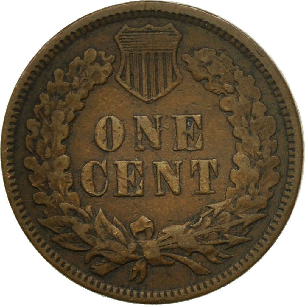 Coin, United States, Indian Head Cent, Cent, 1890, U.S. Mint, Philadelphia