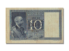 Italy, 10 Lire, 1939, EF(40-45)