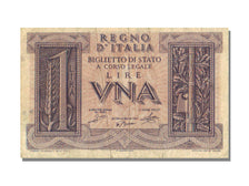 Italie, 1 Lira Type 1939-40