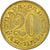 Moneta, Jugosławia, 20 Para, 1981, EF(40-45), Mosiądz, KM:45
