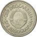 Moneta, Jugosławia, 100 Dinara, 1988, VF(20-25), Miedź-Nikiel-Cynk, KM:114