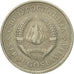 Moneta, Iugoslavia, Dinar, 1977, MB+, Rame-nichel-zinco, KM:59