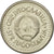 Moneta, Jugosławia, Dinar, 1991, EF(40-45), Miedź-Nikiel-Cynk, KM:142
