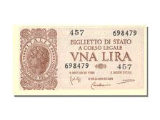 Italy, 1 Lira, 1944, 1944-11-23, UNC(65-70)