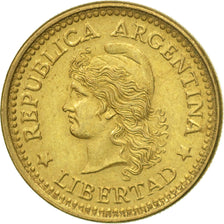 Coin, Argentina, 20 Centavos, 1971, EF(40-45), Aluminum-Bronze, KM:67