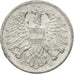 Coin, Austria, 2 Groschen, 1957, VF(30-35), Aluminum, KM:2876