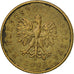 Coin, Poland, Grosz, 2002, Warsaw, EF(40-45), Brass, KM:276