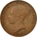 Coin, Great Britain, Victoria, Penny, 1854, EF(40-45), Copper, KM:739