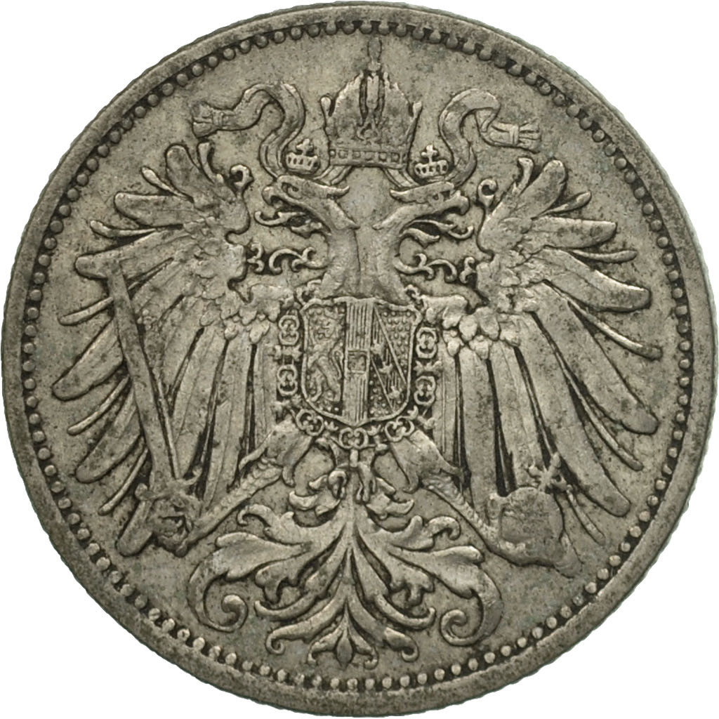 Münze, Österreich, Franz Joseph I, 20 Heller, 1894, S+, Nickel, KM:2803