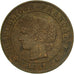Coin, France, Cérès, Centime, 1891, Paris, VF(20-25), Bronze, KM:826.1