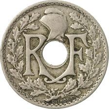 Coin, France, Lindauer, 25 Centimes, 1918, EF(40-45), Copper-nickel, KM:867a, Le