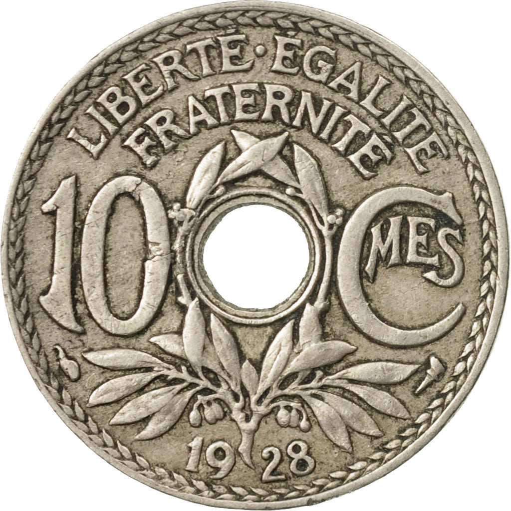 Monnaie, France, Lindauer, 10 Centimes, 1928, Paris, SUP, Copper-nickel