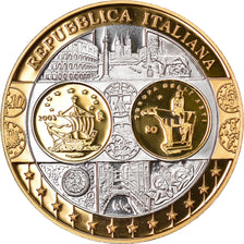Italy, Medal, Euro, Europa, MS(65-70), Silver