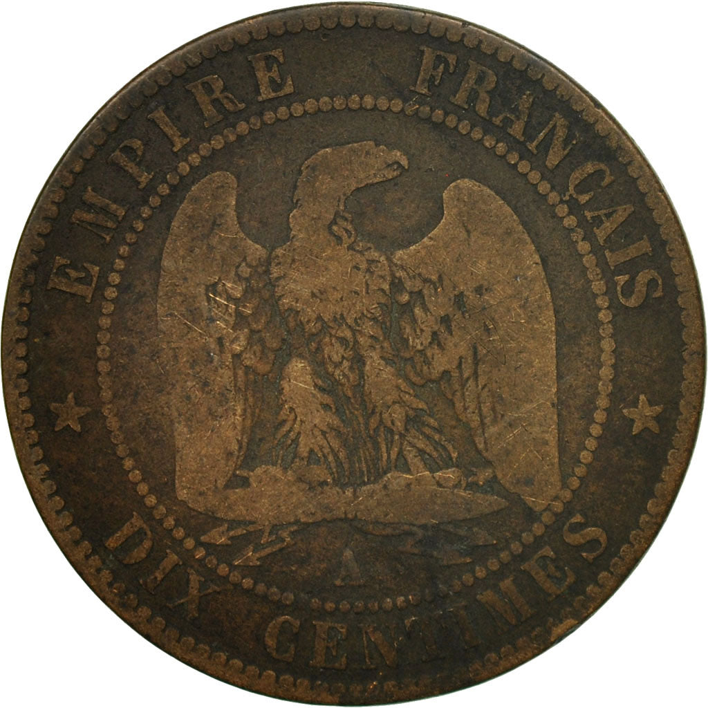 Münze, Frankreich, Napoleon III, Napoléon III, 10 Centimes, 1852, Paris, SGE