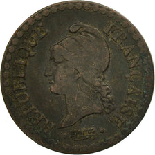 Moneta, Francia, Dupré, Centime, 1849, Paris, MB, Bronzo, KM:754, Le