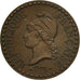 Moneda, Francia, Dupré, Centime, 1851, Paris, MBC+, Bronce, KM:754, Le
