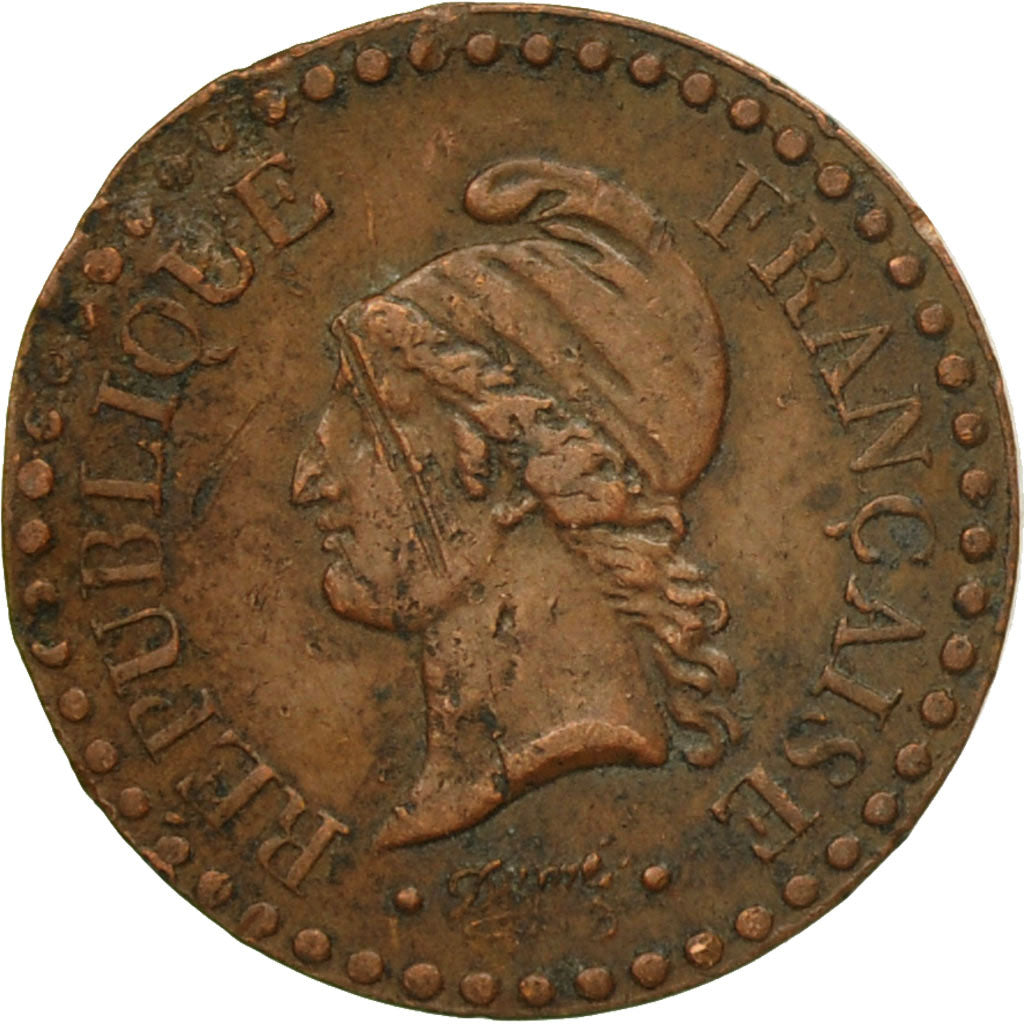 Monnaie, France, Dupré, Centime, 1849, Paris, TB, Bronze, KM:754, Le