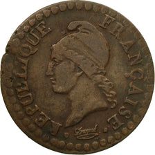Monnaie, France, Dupré, Centime, AN 6, Paris, TB+, Bronze, KM:646, Le