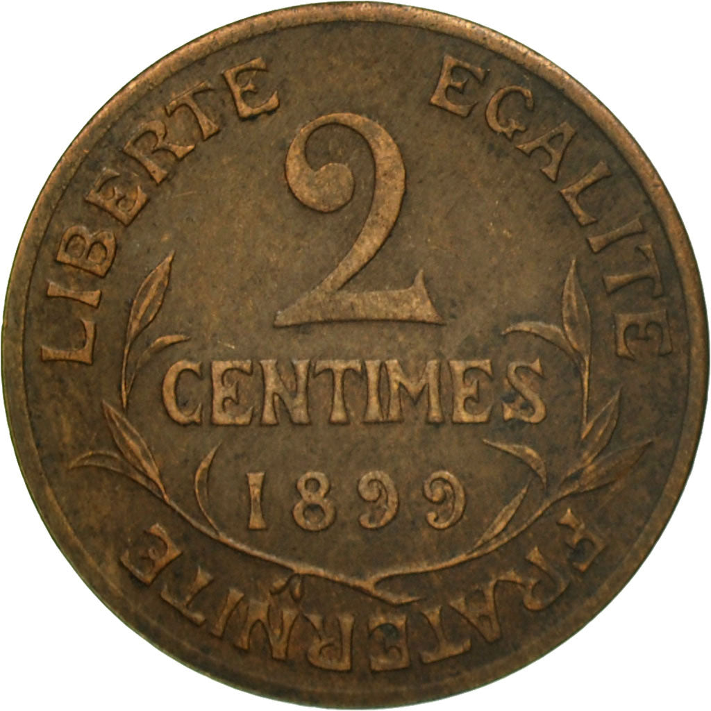 Monnaie, France, Dupuis, 2 Centimes, 1899, Paris, TTB, Bronze, KM:841