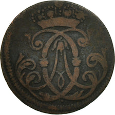 Coin, German States, COLOGNE, Clemens August, 1/4 St, 1745, Berlin, F(12-15)