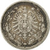 Münze, GERMANY - EMPIRE, Wilhelm I, 50 Pfennig, 1877, Hambourg, SS, Silber