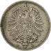 Moneta, GERMANIA - IMPERO, Wilhelm I, 10 Pfennig, 1876, Muldenhütten, MB+