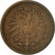 Coin, GERMANY - EMPIRE, Wilhelm I, 2 Pfennig, 1874, Stuttgart, VF(20-25)