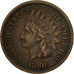 Coin, United States, Indian Head Cent, Cent, 1880, U.S. Mint, Philadelphia