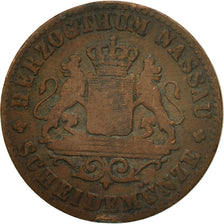 Coin, German States, NASSAU, Adolph, Kreuzer, 1859, Wiesbaden, EF(40-45)