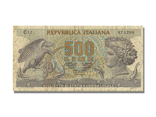Italy, 500 Lire, 1967, KM #93a, 1967-10-20, VF(30-35), C 17