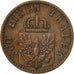 Coin, German States, PRUSSIA, Wilhelm I, Pfennig, 1868, Berlin, EF(40-45)