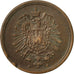 Coin, GERMANY - EMPIRE, Wilhelm I, Pfennig, 1887, Munich, EF(40-45), Copper