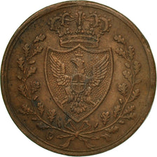 Coin, ITALIAN STATES, SARDINIA, Carlo Felice, Centesimo, 1826, Genoa, VF(30-35)