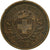 Moneda, Suiza, Rappen, 1879, Bern, BC+, Bronce, KM:3.1