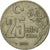 Münze, Türkei, 25000 Lira, 25 Bin Lira, 1995, S+, Copper-Nickel-Zinc, KM:1041