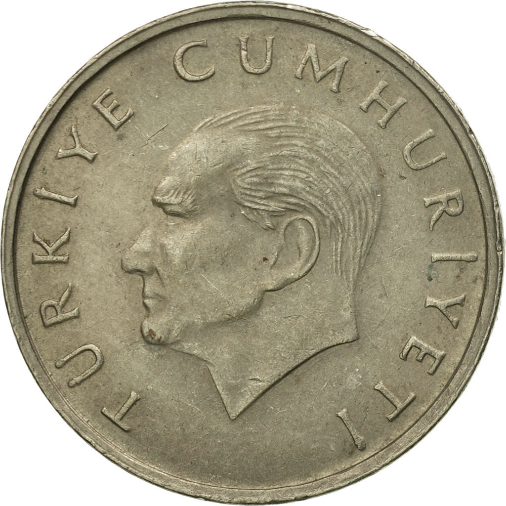 Münze, Türkei, 10000 Lira, 10 Bin Lira, 1996, S+, Copper-Nickel-Zinc