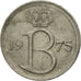 Moneda, Bélgica, 25 Centimes, 1975, Brussels, MBC, Cobre - níquel, KM:154.1