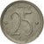 Moneda, Bélgica, 25 Centimes, 1975, Brussels, MBC, Cobre - níquel, KM:154.1