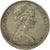 Moneda, Australia, Elizabeth II, 20 Cents, 1967, BC+, Cobre - níquel, KM:66