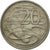Moneda, Australia, Elizabeth II, 20 Cents, 1967, BC+, Cobre - níquel, KM:66