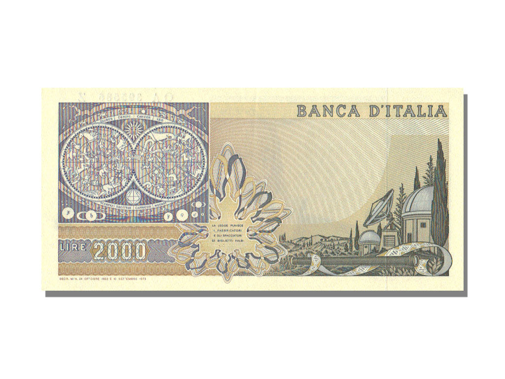 Italy, 2000 Lire, 1983, KM #103c, 1983-10-24, UNC(65-70), QA
