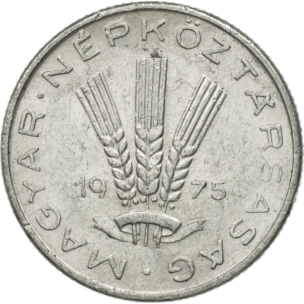 Münze, Ungarn, 20 Fillér, 1975, Budapest, SS+, Aluminium, KM:573