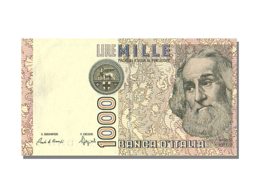 Italy, 1000 Lire, 1982, KM #109b, 1982-01-06, UNC(65-70), AF