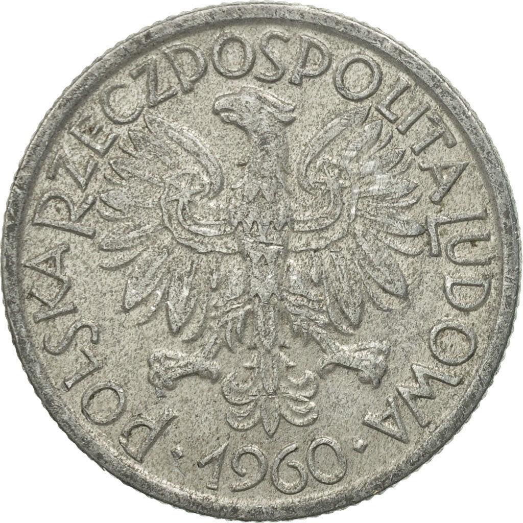 Monnaie, Pologne, 2 Zlote, 1960, Warsaw, TB+, Aluminium, KM:46