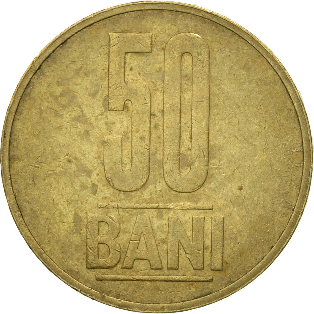 Monnaie, Roumanie, 50 Bani, 2006, Bucharest, TB+, Nickel-brass, KM:192